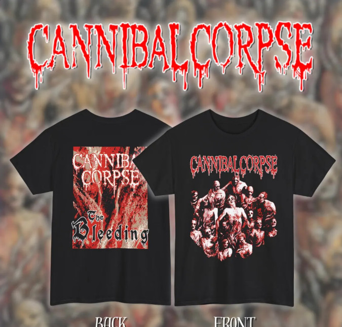 Cannibal Corpse – The Bleeding | Gildan Heavy Cotton Tee | Size- S, M, L, XL, 2-