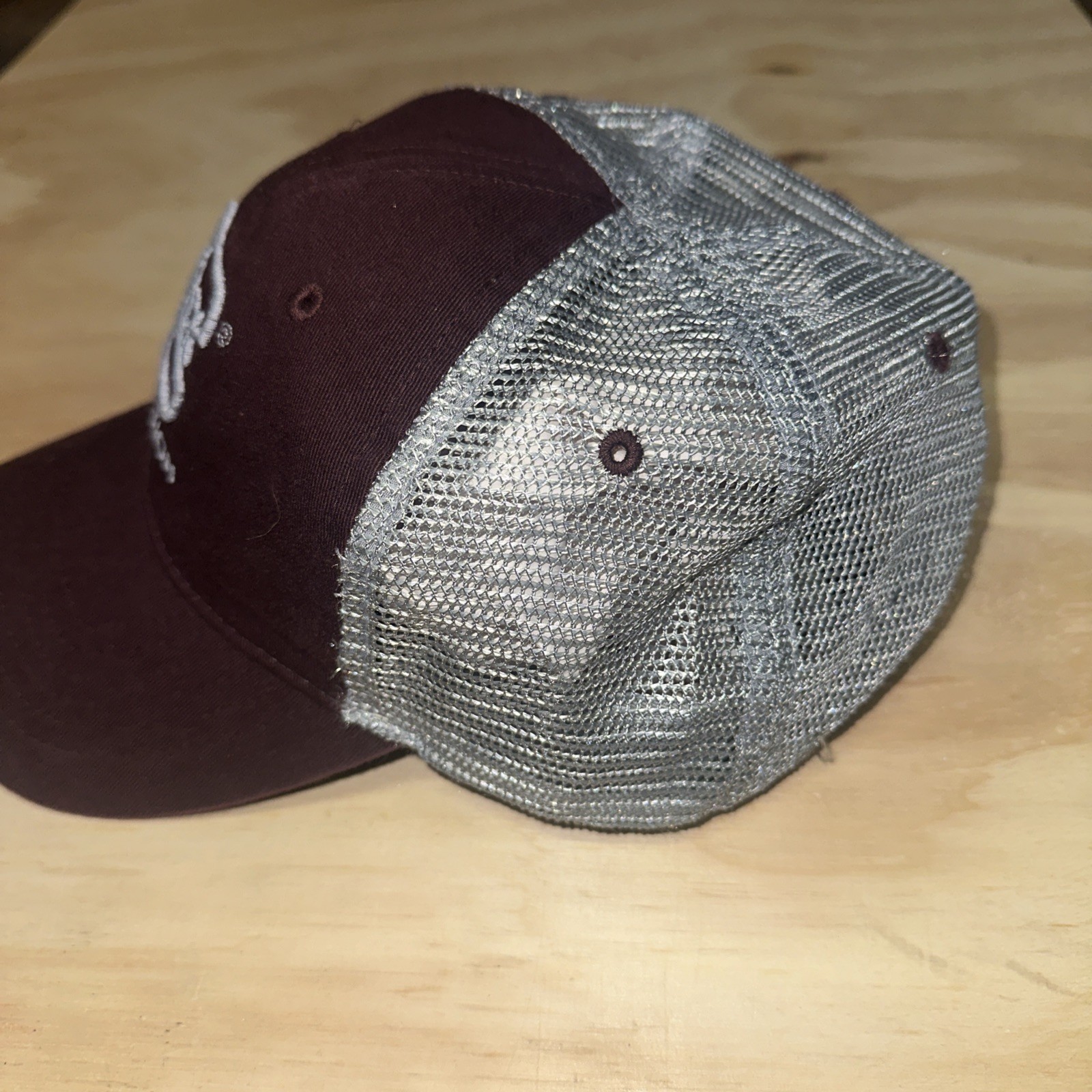 Glock Mesh Hat Adjustable Snapback, maroon