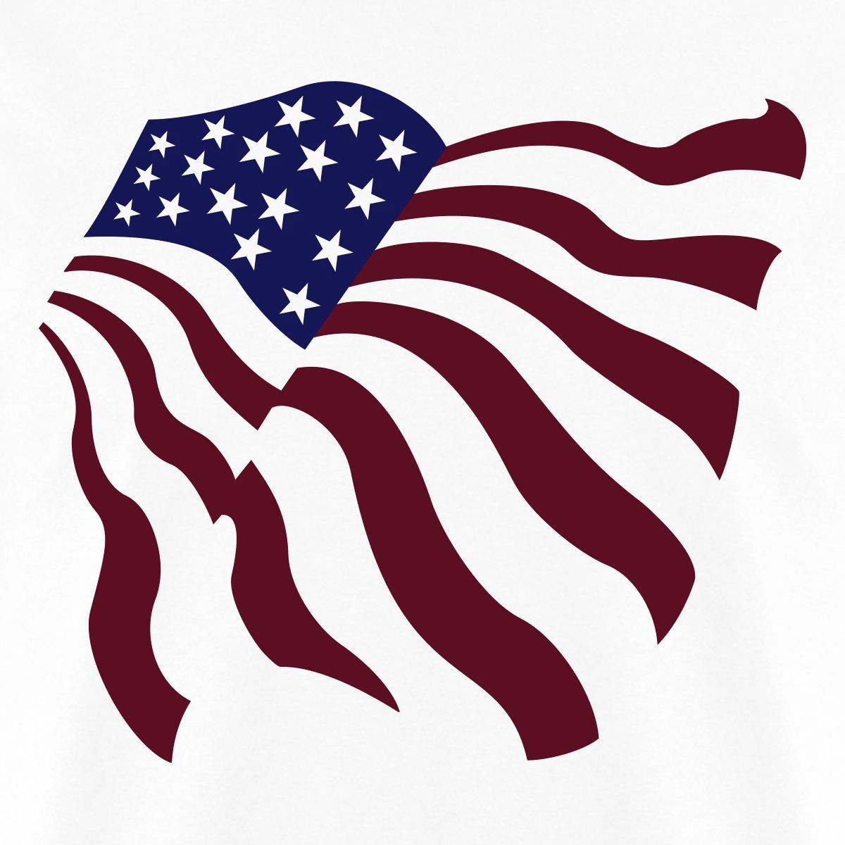 American Flag 4th of July U.S. Men’s T-Shirt