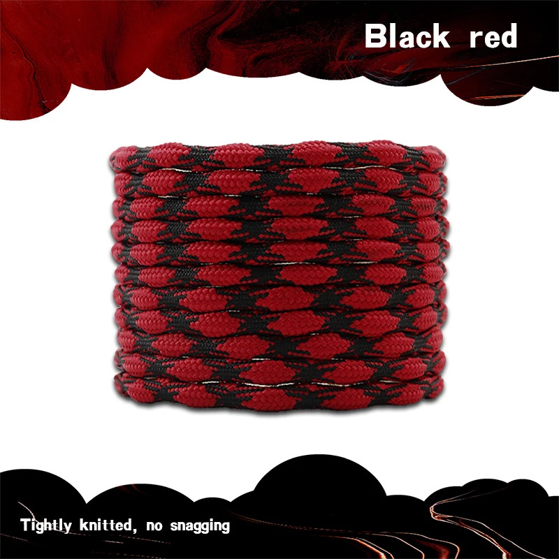 New Round Shoelaces Double Spherical Cross Woven Durable Sports Shoe Laces Outdo