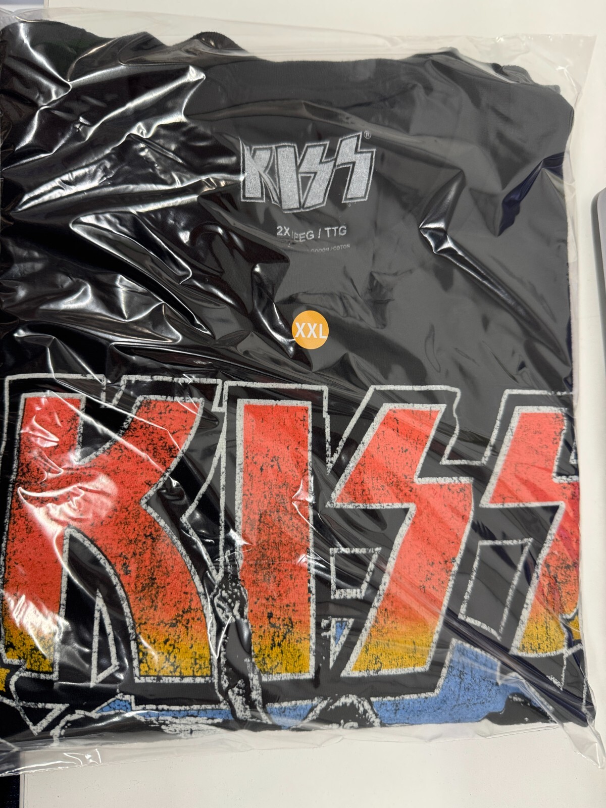 KISS NEW YORK CITY LIVE IN CONCERT T SHIRT OFFICIAL ITEM BLACK
