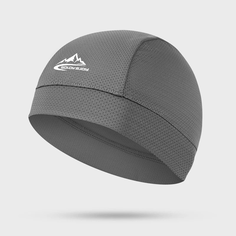 Cooling Moisture Sweat Wicking Dome Skull Cap Helmet Liner Bald Sport Beanie Hat