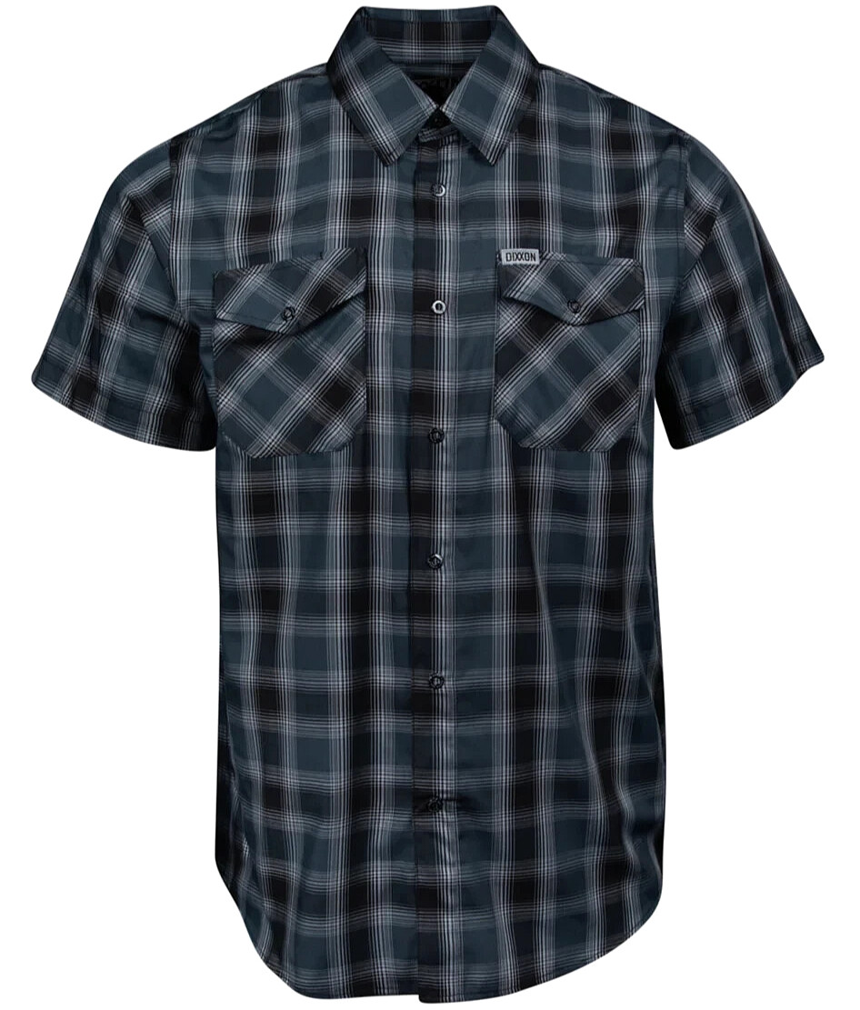 DIXXON Flannel THE SHAPE Bamboo Shirt SS Men’s LARGE Horror Series Friday 13th