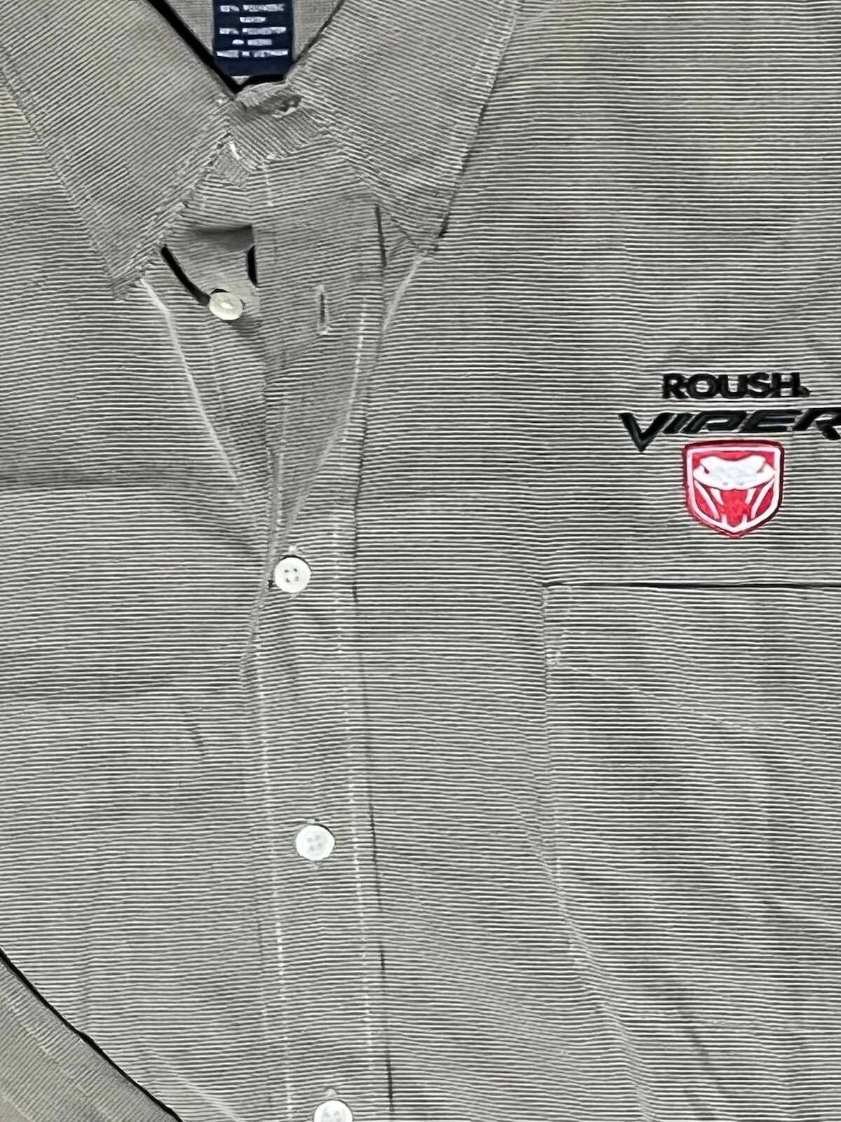 Roush/Viper XL Long Sleeve Dress Shirt. Not Available To Public, Employees Only