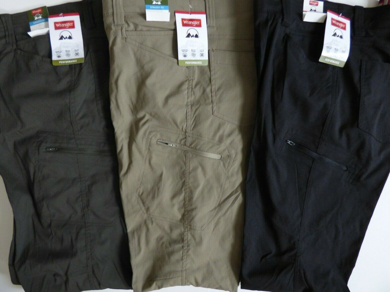 Wrangler Men’s Outdoor Performance Cargo Pant Flex Waistband