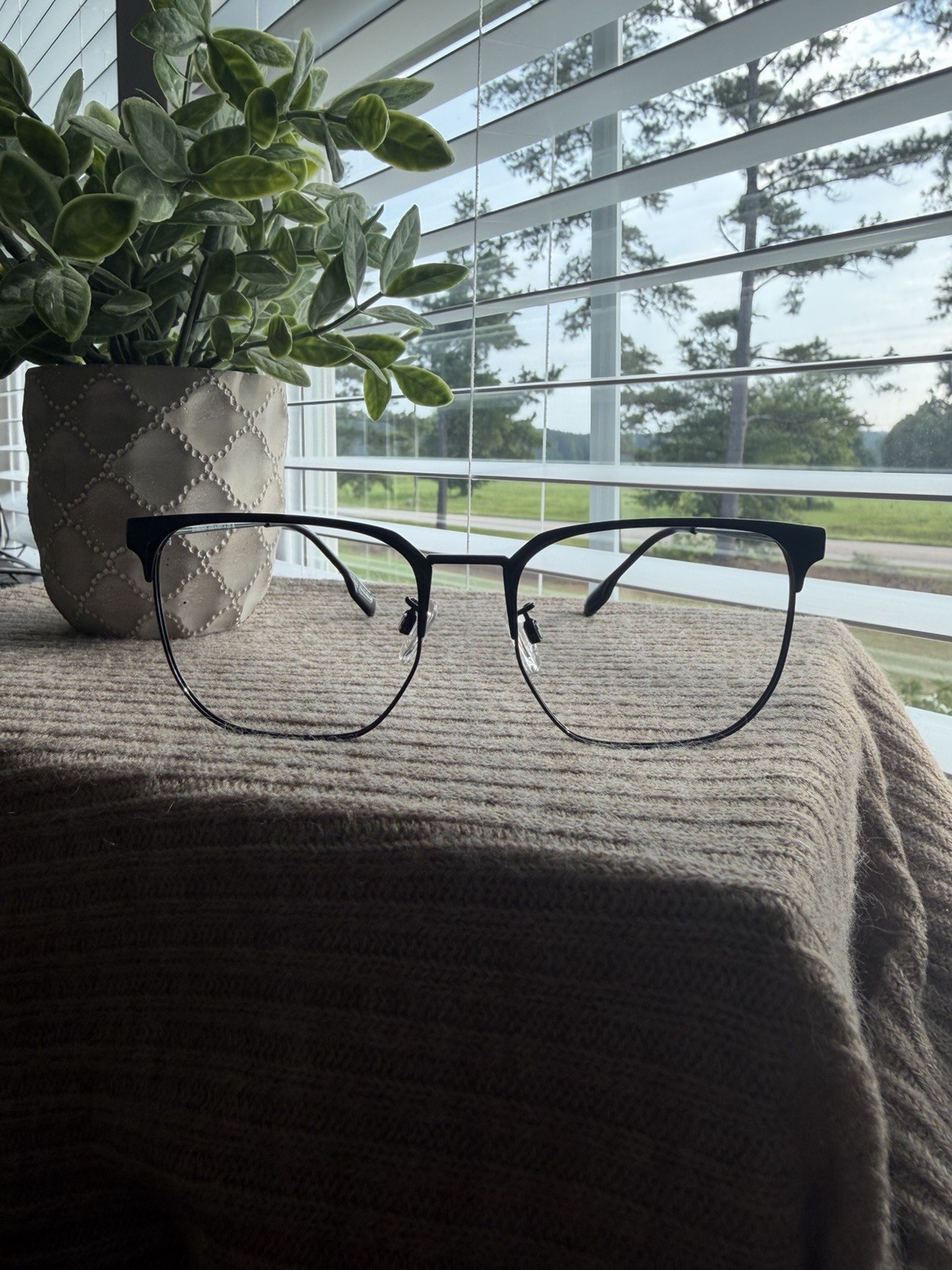 New BURBERRY B1383-D 1001 55-18-145 Black Frames