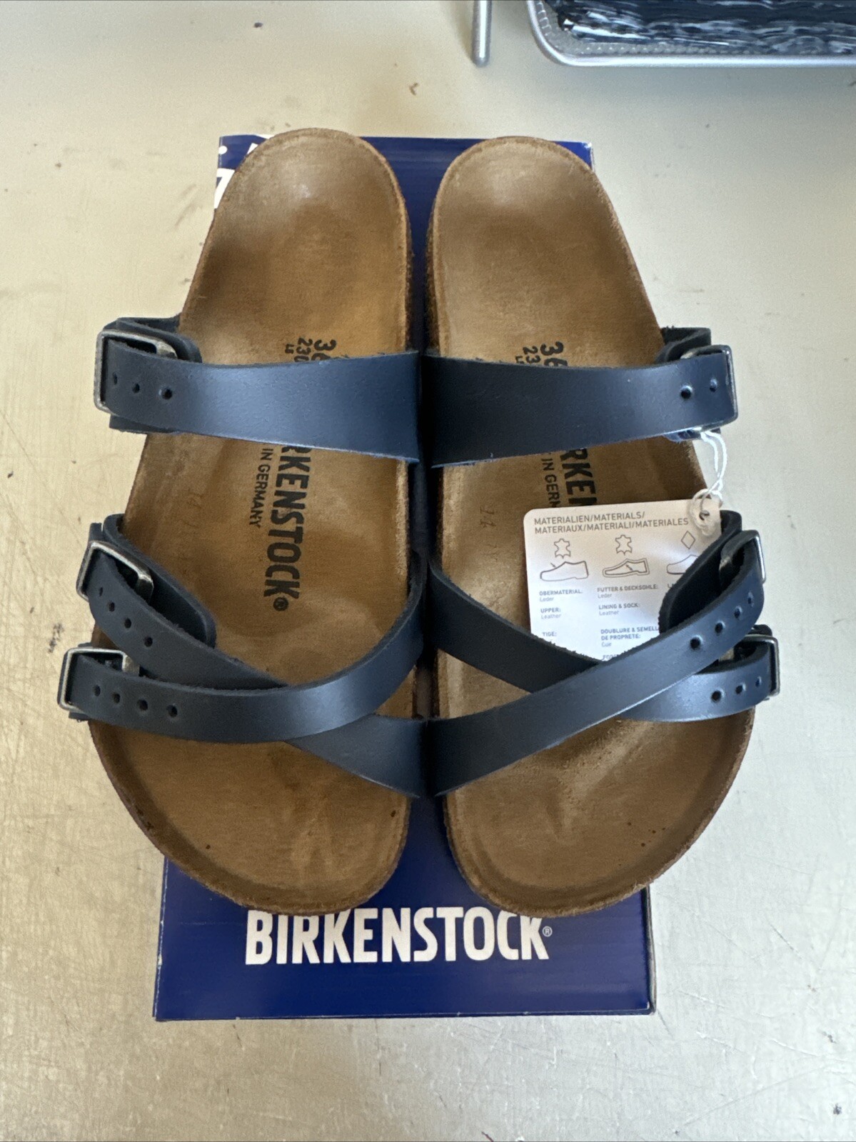 PICK – Birkenstock Women’s Franca BLUE Natural Cork Footbed Regular Fit Sandal