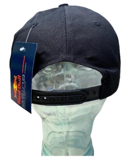 R – Black Flat Brim Twill Snapback Cap. 3 Logos. Racing. F1. MotoGP. Supercross.