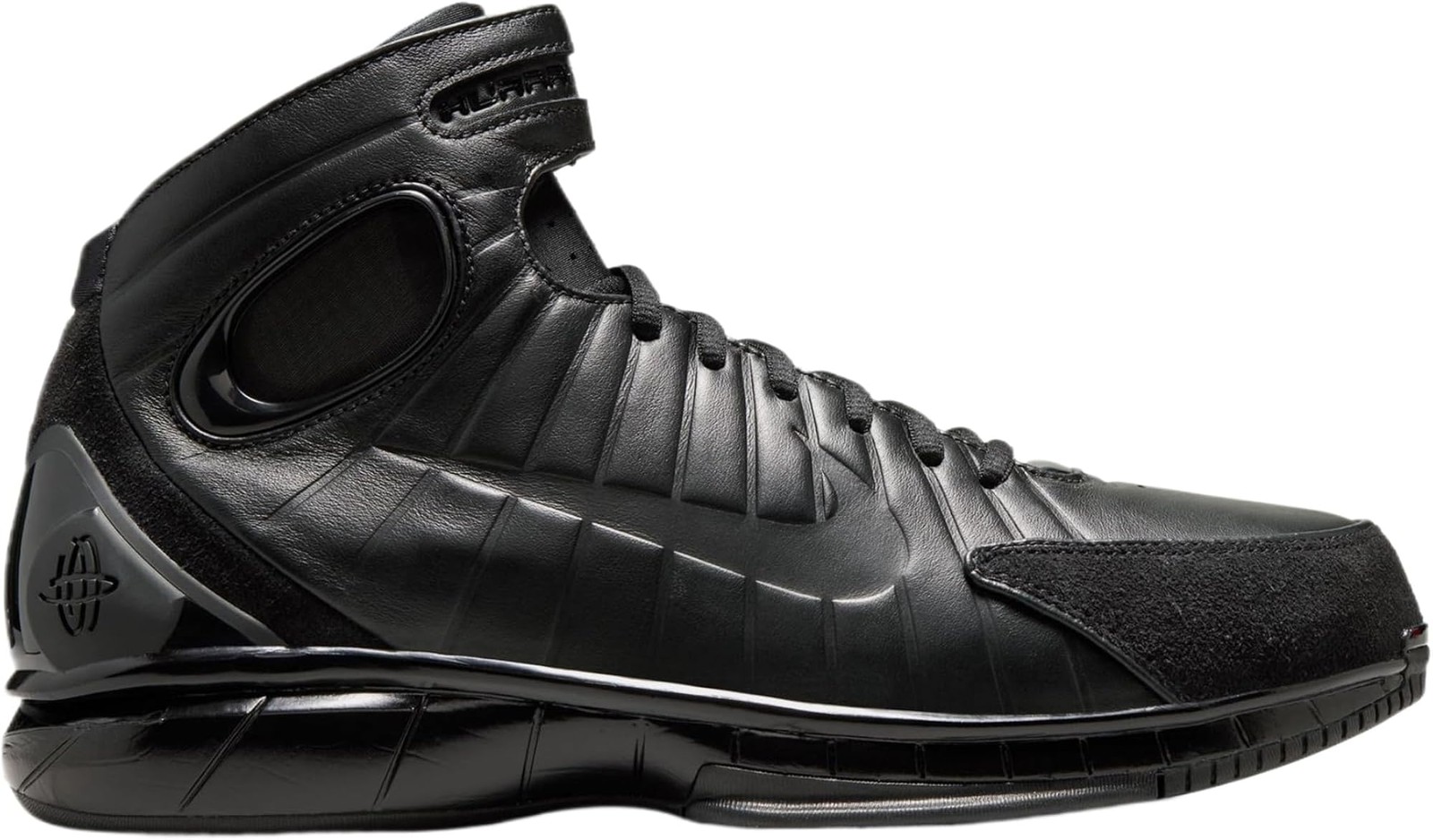 Air Zoom Huarache 2K4 OT Mens Lifestyle Shoes (Black/Black) – Black/Black – 9