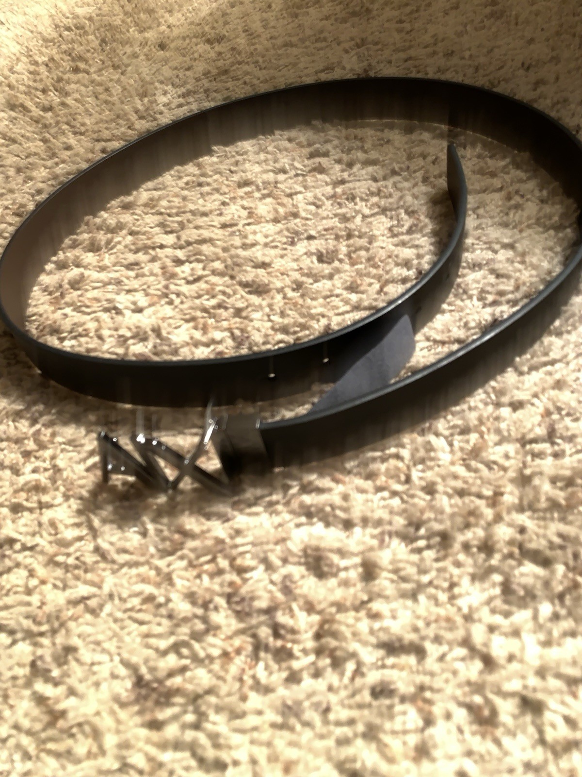Armani Exchange Men Reversible Logo Leather Belt size New Without Tags