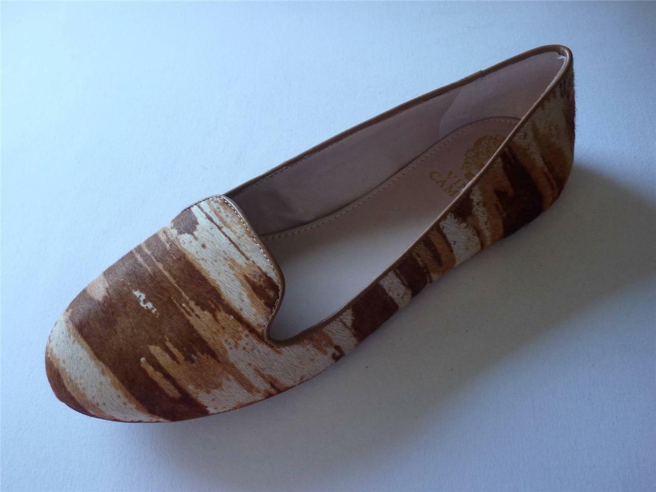 VINCE CAMUTO Haircalf Smoking Loafer Flats 7.5 – New In Box