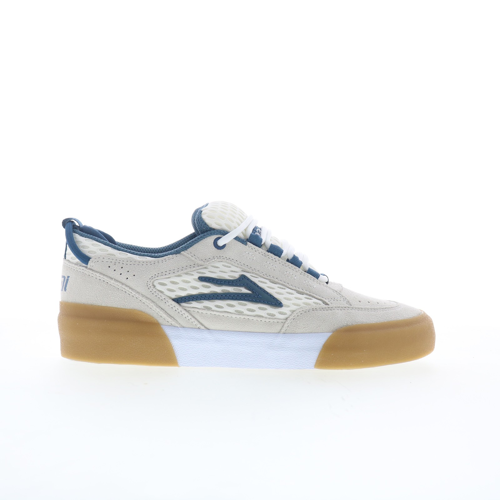 Lakai Payload Mens Gray Suede Lace Up Skate Inspired Sneakers Shoes