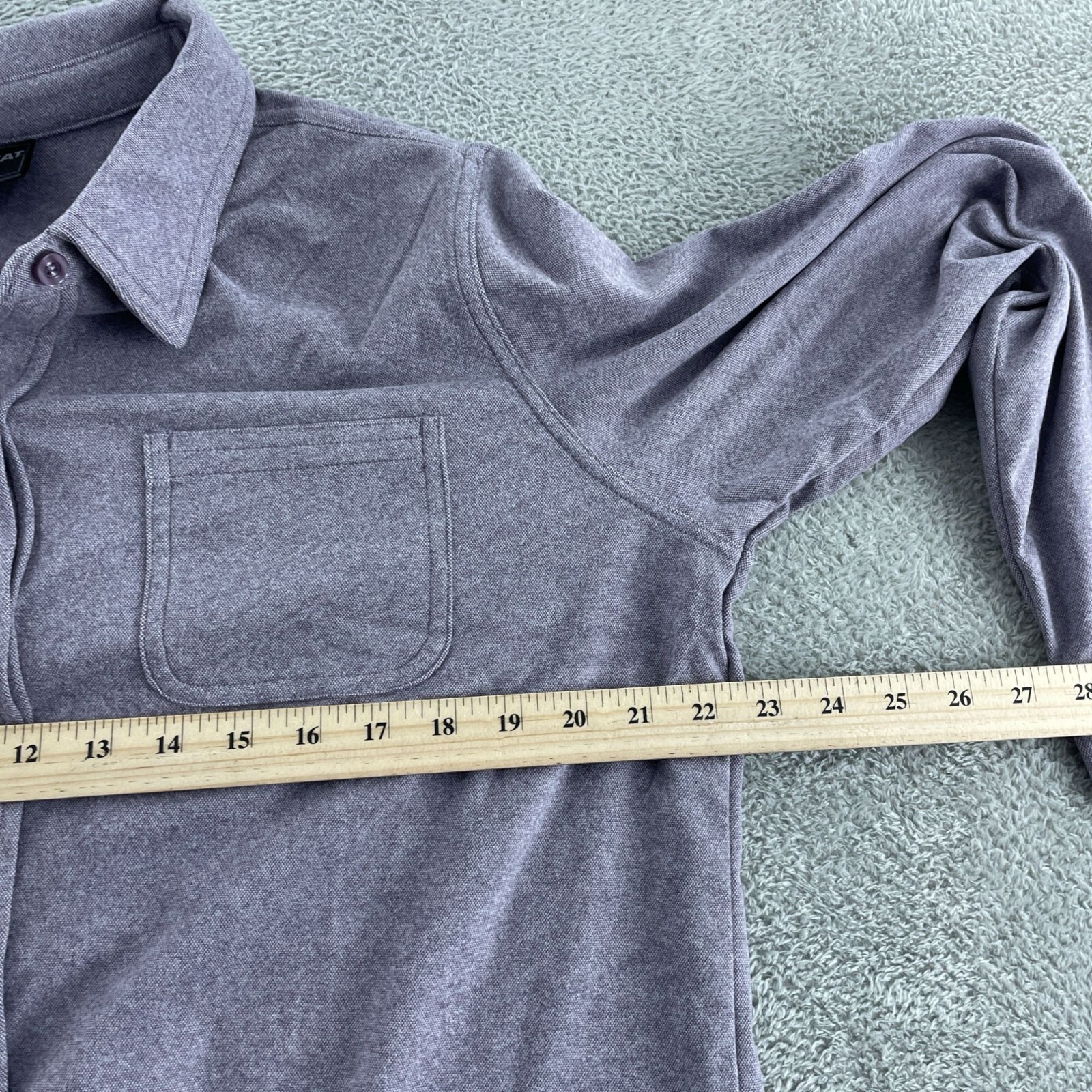 32° Heat Gray Button-Up Long Sleeve Shirt NWOT 1919