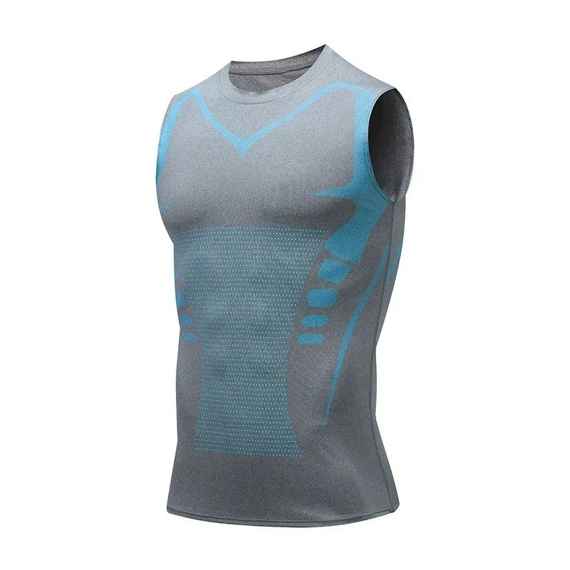Compression Shirt V-Boost 2026 New Version Ionic Shaping Sleeveless