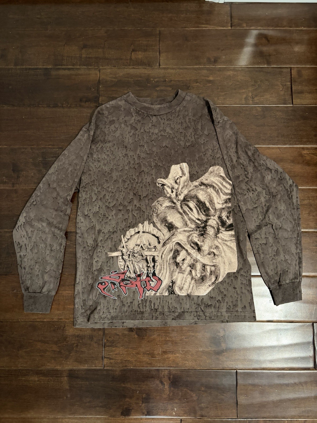 Travis Scott Utopia/Circus Maximus Tour Merch Brown Long Sleeve Size M