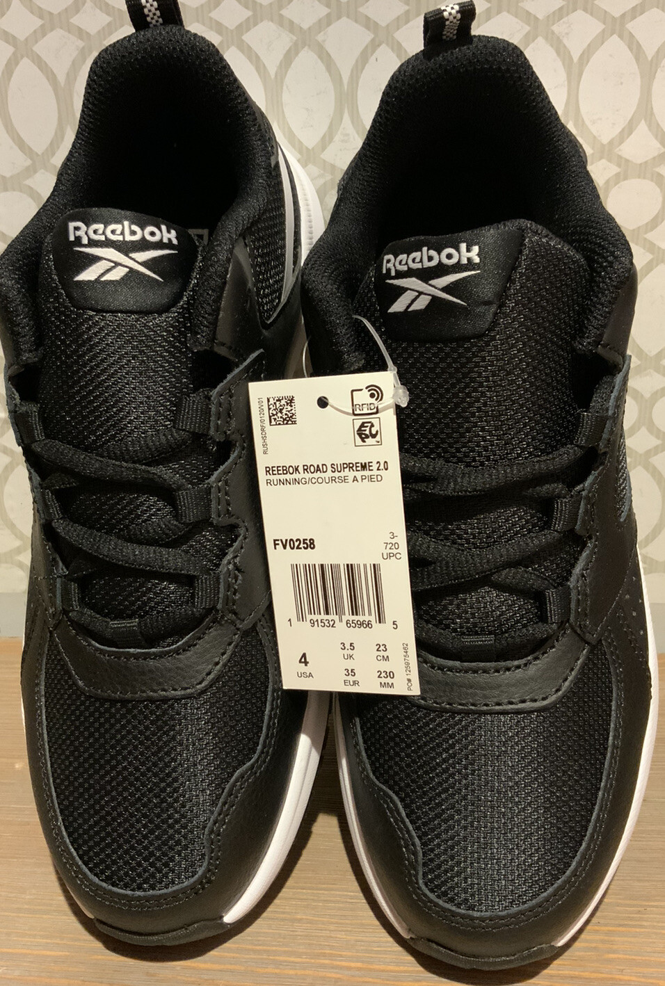 👟 REEBOK ROAD SUPREME 2 performance sneakers kids shoes,size 4usa👌🆕️AS SHOWN‼