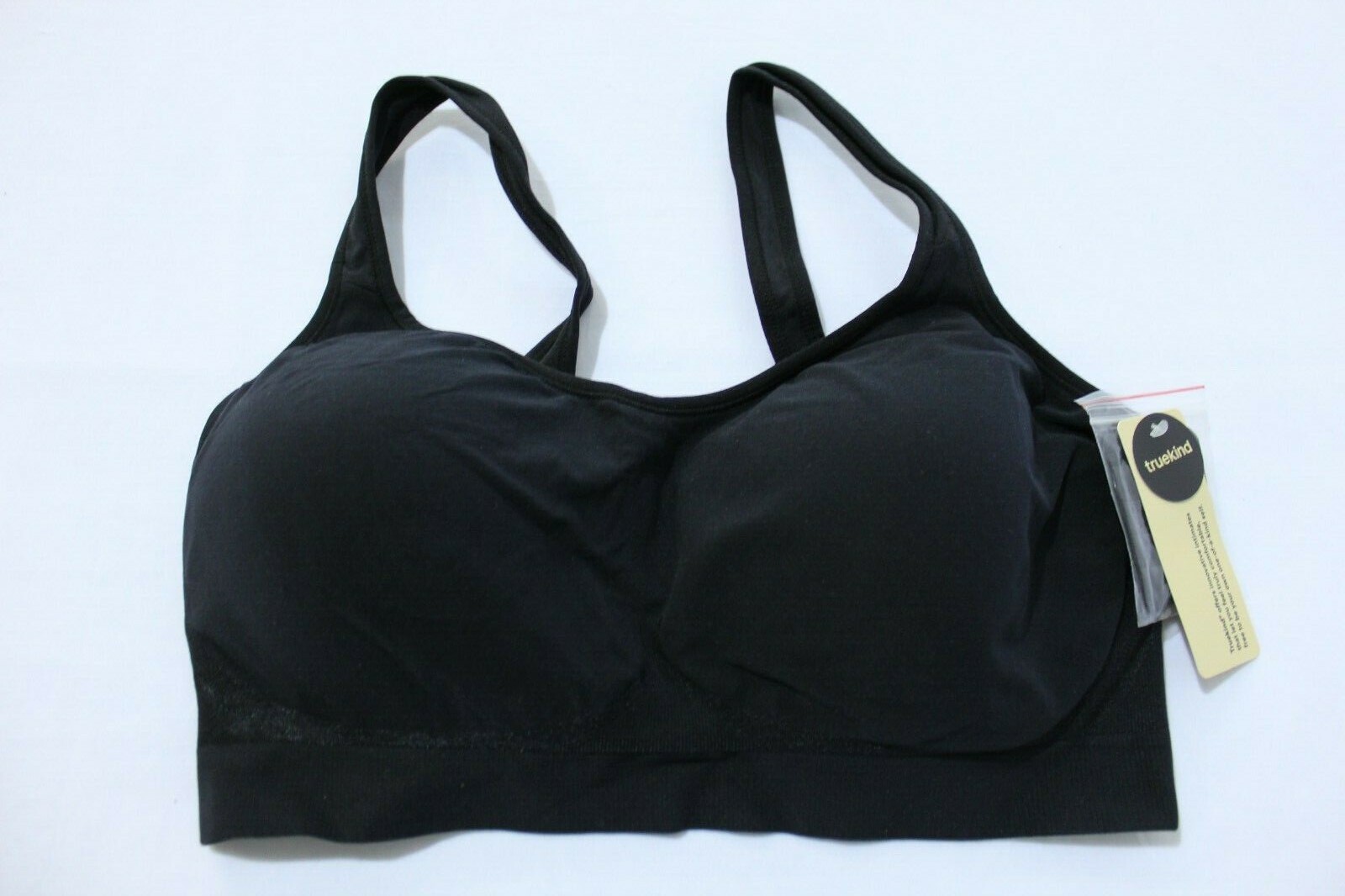 Truekind Women’s Daily Comfort Wirefree Shaper Bra Assorted Colors Small-4XL NWT