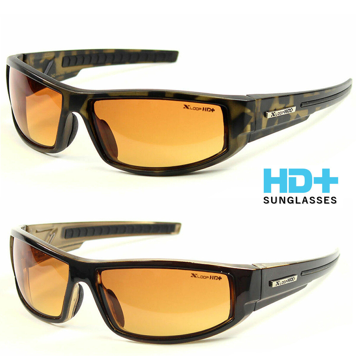 Sport Wrap Hd Night Driving Vision Sunglasses Yellow High Definition Glasses USA