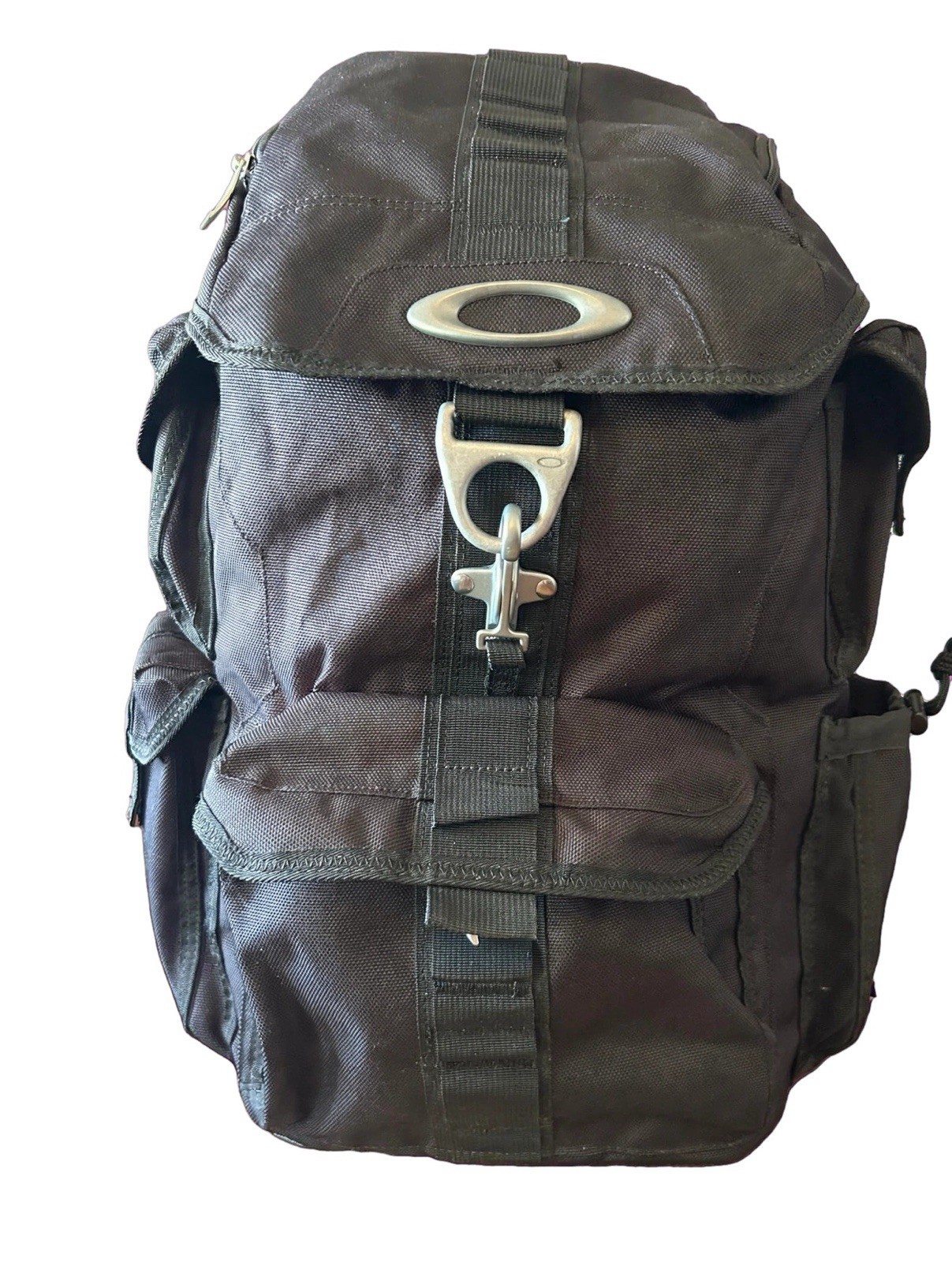 RARE OAKLEY DRY GOODS BACKPACK Black Tactical Field Gear Red Code AP Bag Pack