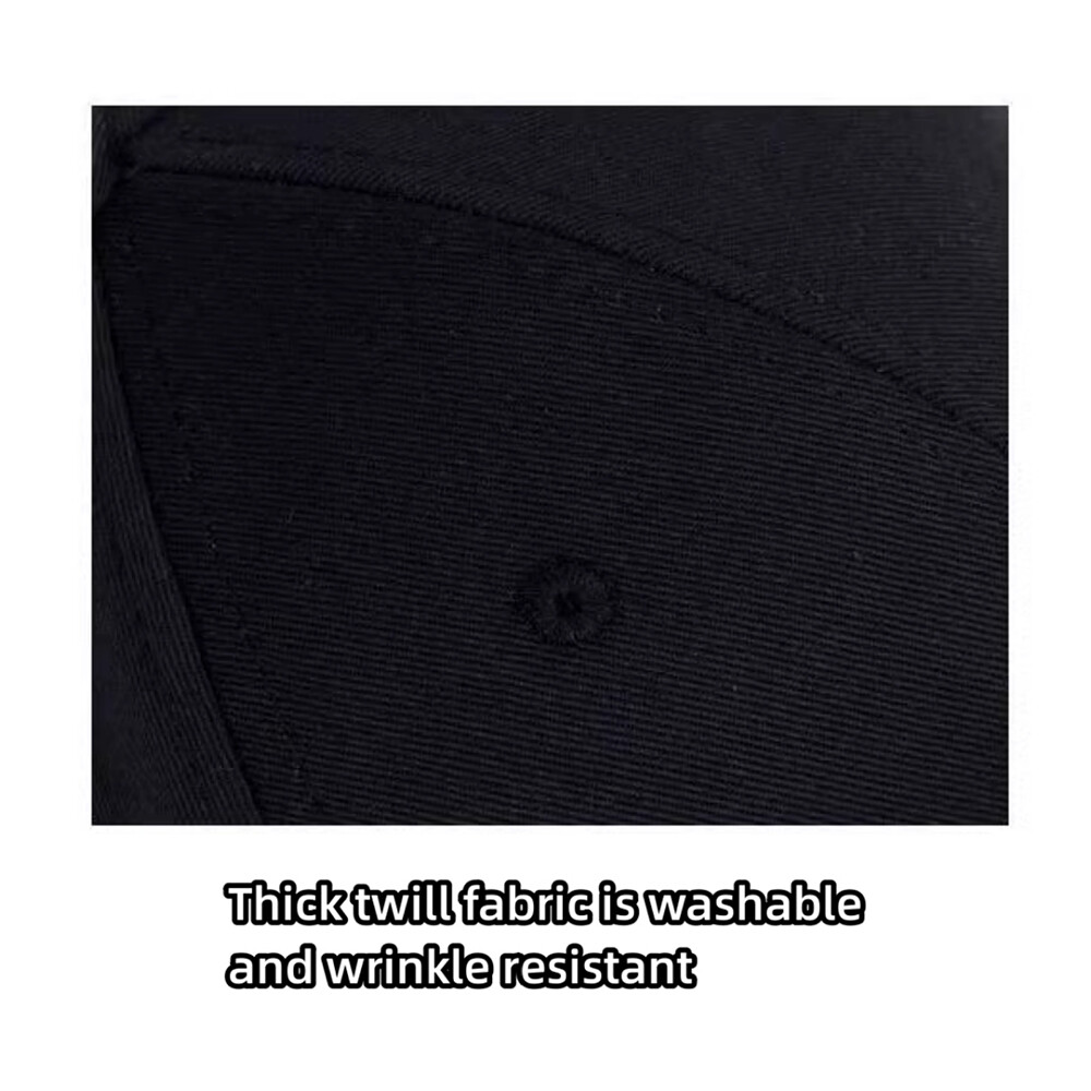 Baseball Cap Washed Cotton Low Profile Plain Adjustable Hat Blank Dad Solid Men