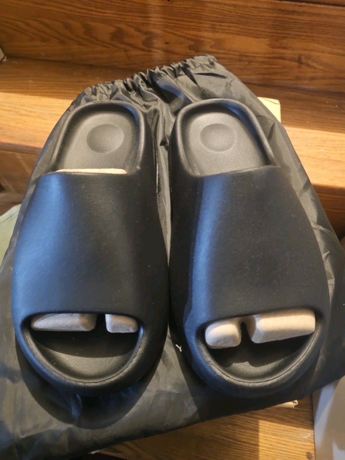 Authentic Adidas Yeezy Slide Onyx – Size 8 – New Without Box But With Bag