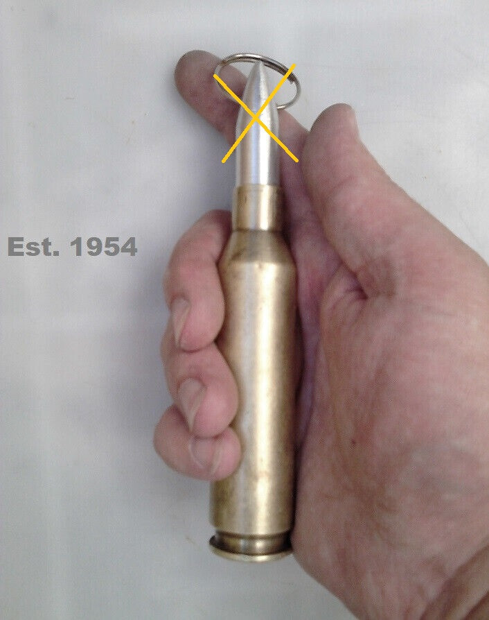 Keychain machine gun shell 14.5x114mm. USSR 1954.