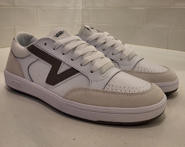 Vans Lowland CC POP White Walnut Mens Size 9 NWOB Court Club C Tennis