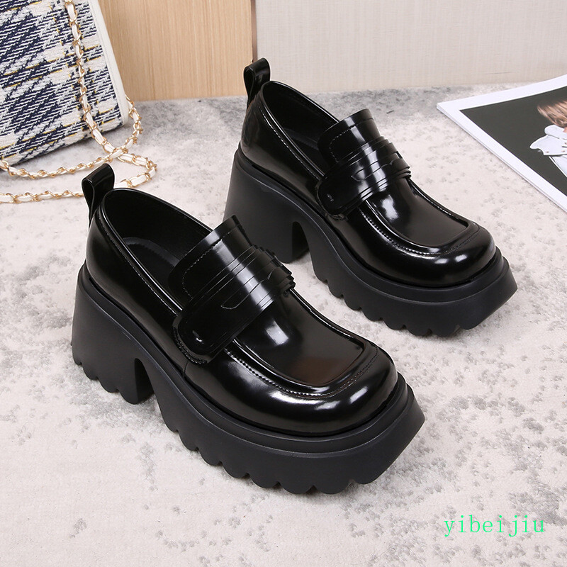 Lady Women’s Platform Mid Block Heel Shoes Pumps Mary Janes Oxfords Pull On 2026