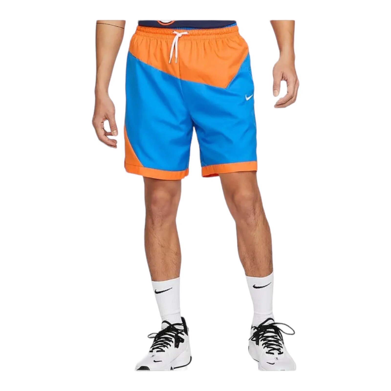 Men’s 2Xl 🔥 NIKE DRI FIT DNA 8″ WOVEN BASKETBALL SHORTS BLUE ORANGE DH7559 885