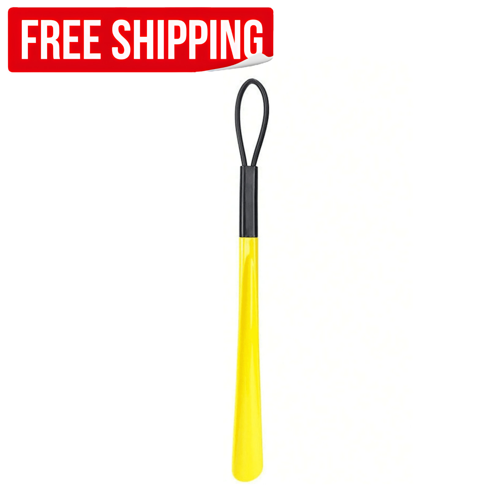 Long Handle Shoe Horn 18In Long Easy Shoe Helper Dressing Aid Senior Comfort US