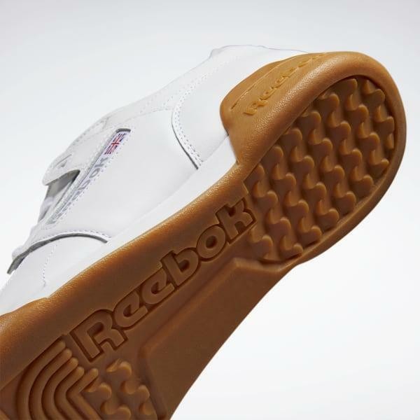 Reebok Men Workout Plus Training Sneaker CN2126 White/Carbon Size 6.5M