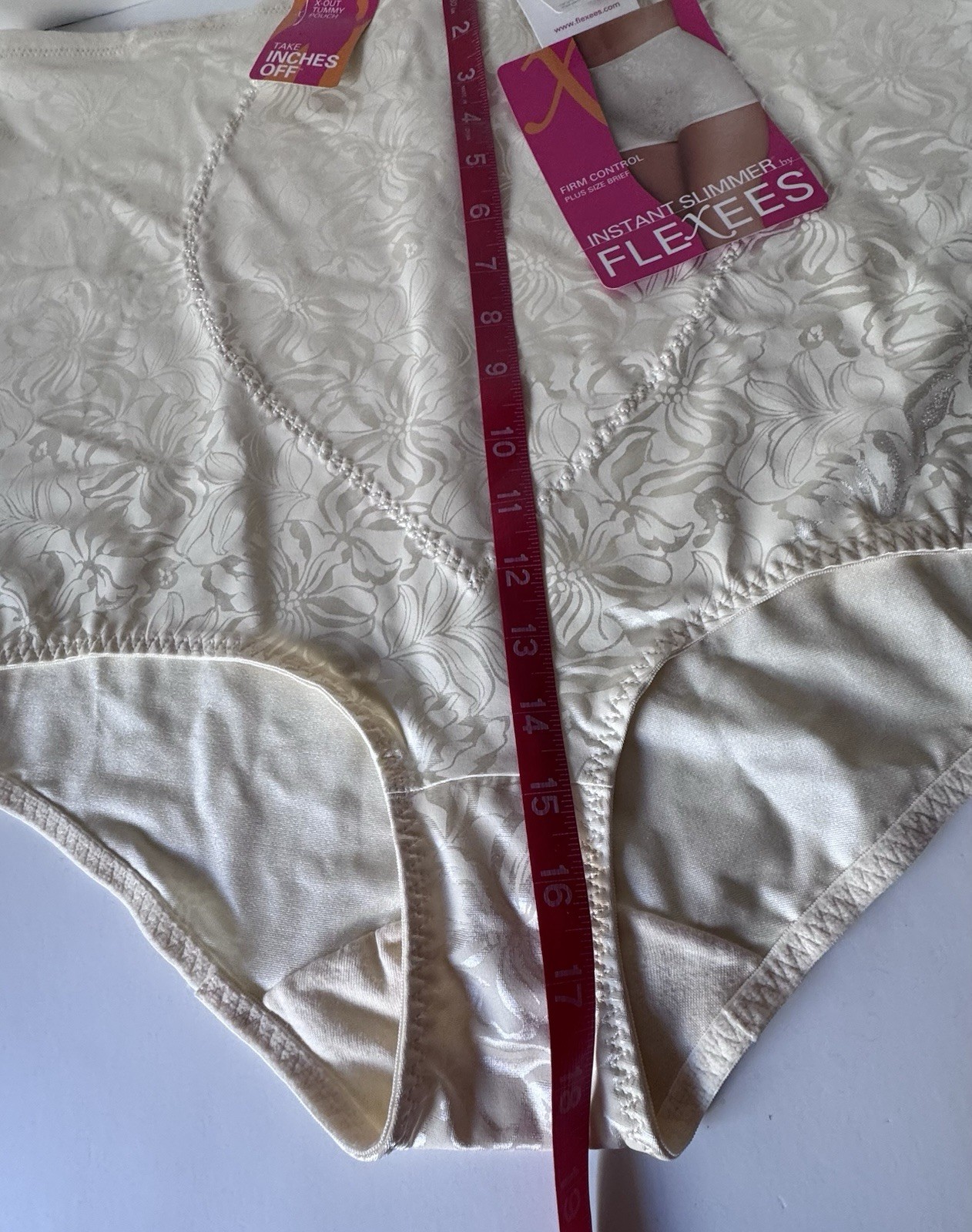 Flexees Maidenform Shapewear 10XL Instant Slimmer Take Inches Off Brief NWT