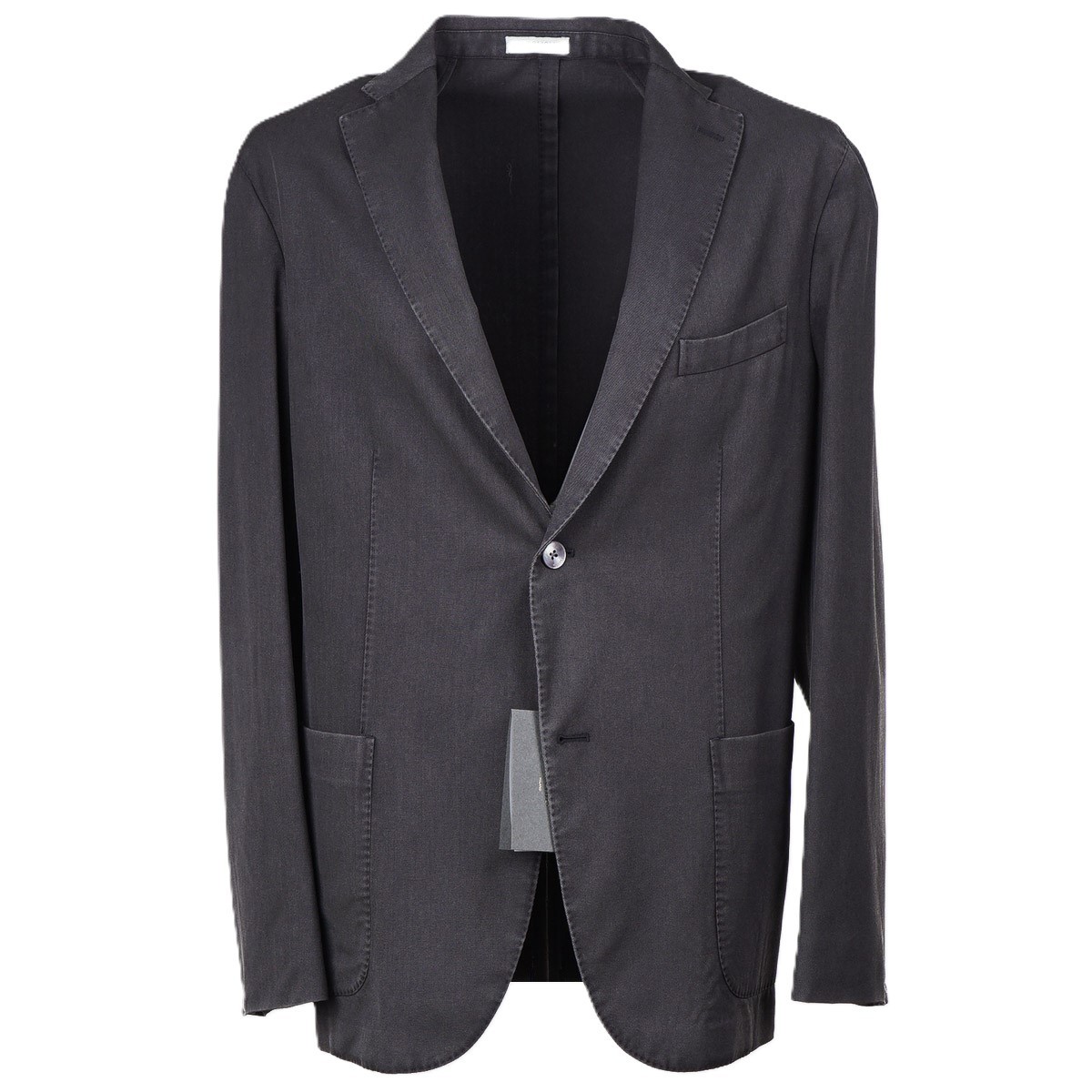 Boglioli Slim-Fit Black Washed Twill Wool ‘K Jacket’ Sport Coat 44R (Eu 54) NWT