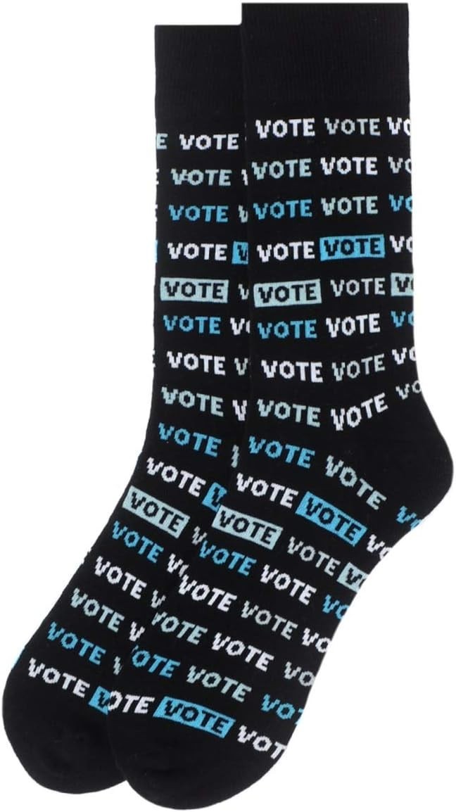 Men’s Novelty Vote Socks
