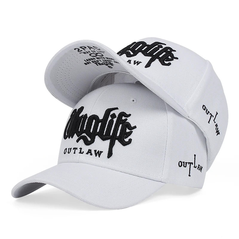 2Pac Thug Life Baseball Cap Hat Tupac Shakur Outlaw Rap Flat Brim Snapback