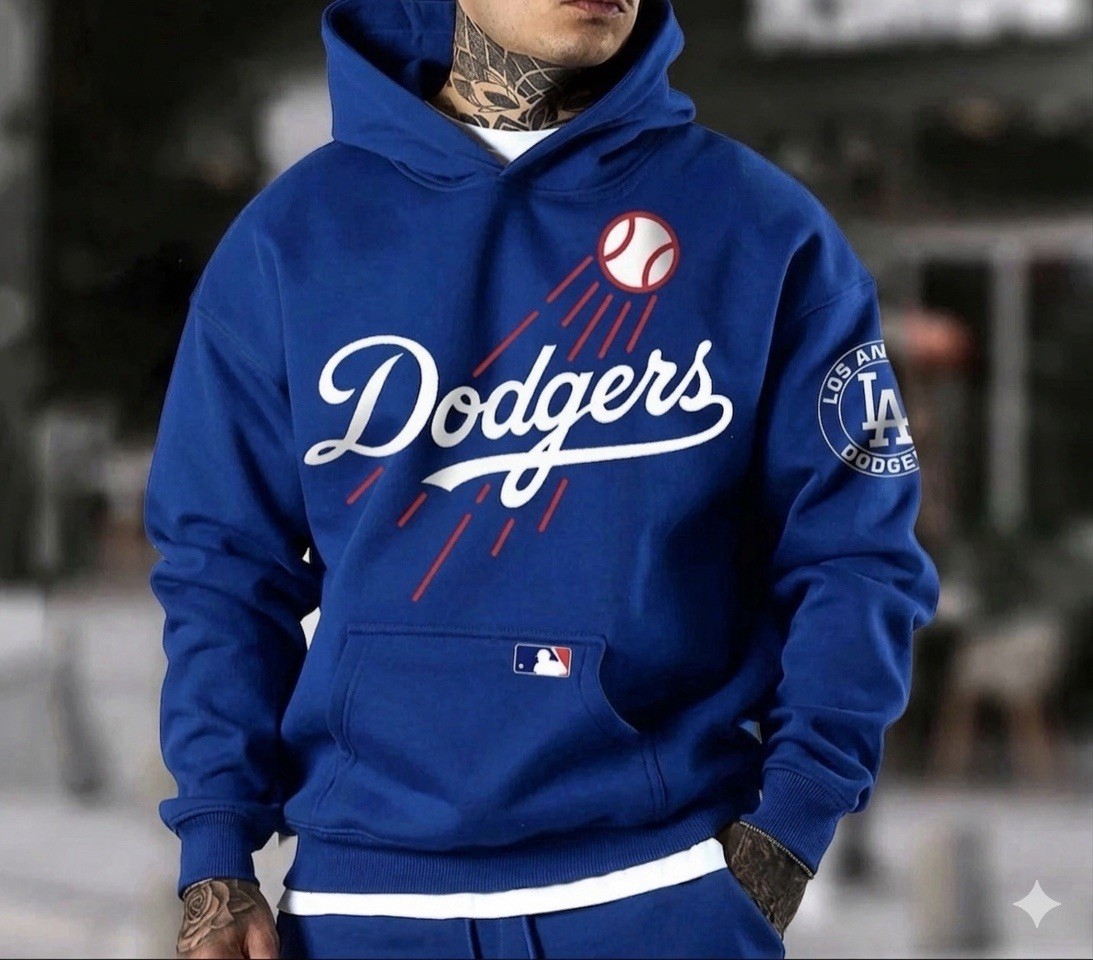 Los Angeles Dodgers LA Pullover S-5XL NEW 2026 Royal Blue