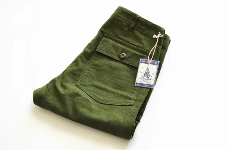 Men’s OG107 Utility Fatigue Military PANTS Classic Cargo Olive Baker Trousers