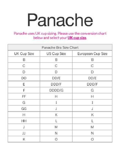 Panache Masquerade Orla Non-Padded Underwire Balconette Bra Lingerie 7031