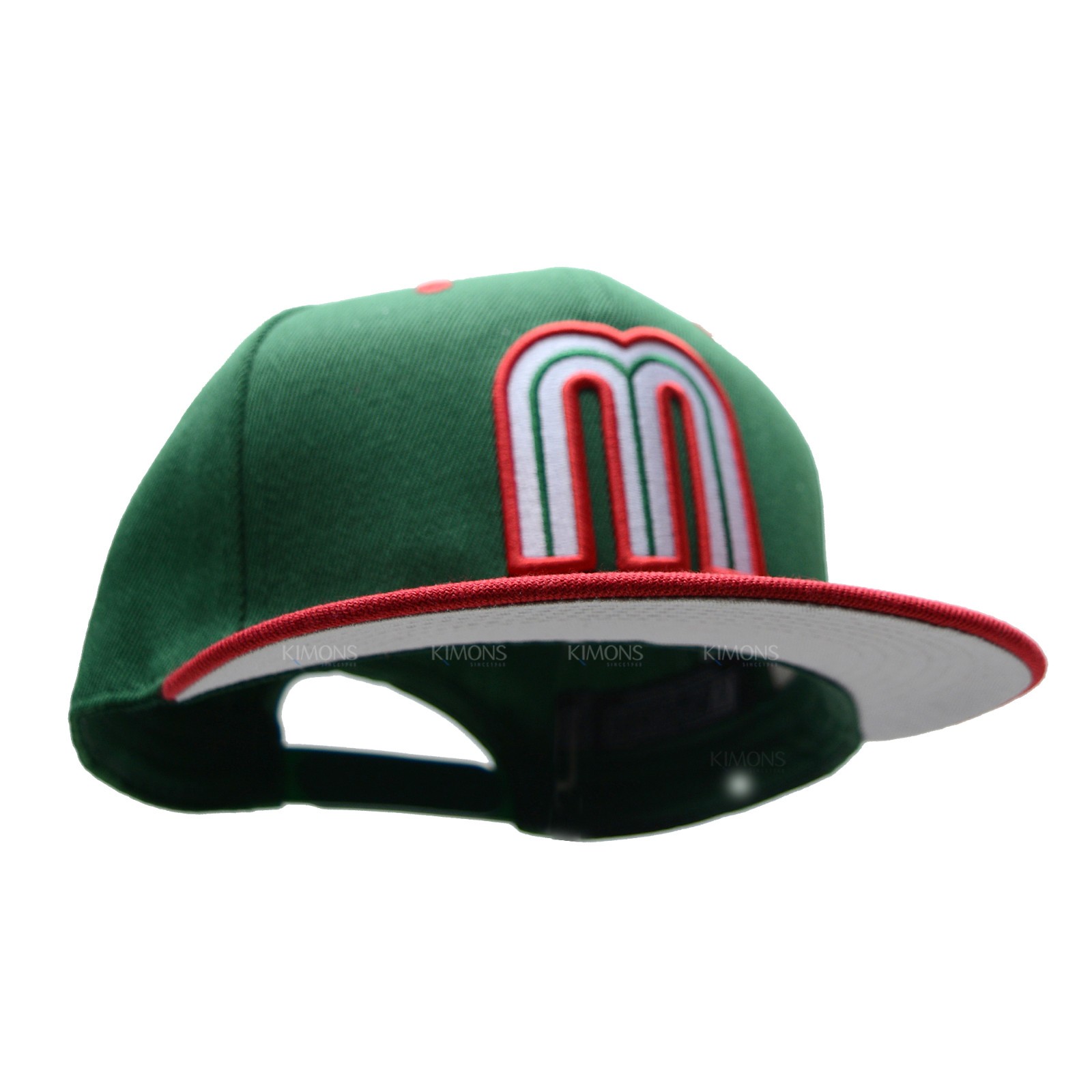 Premium Mexico Baseball Cap Embroidered M Flag Snapback Hat – WBC Pride Gift
