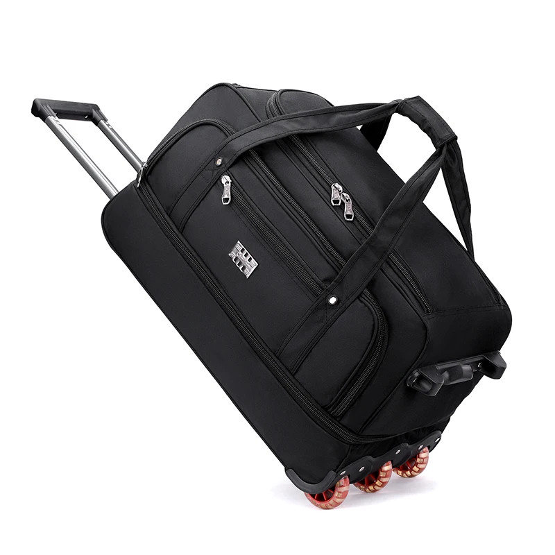 Multifunctional Trolley Travel Bag, Large-Capacity Men’S and Women’S Business Bo