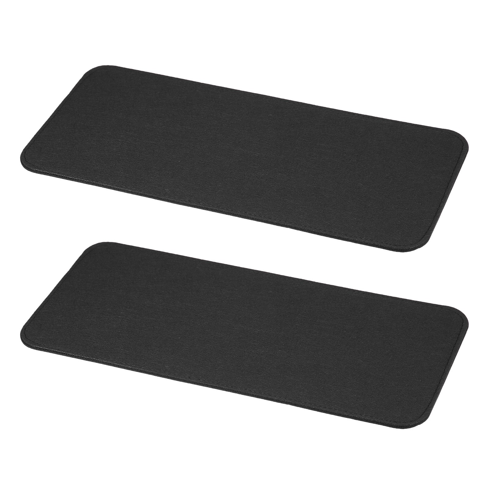 2Pcs Felt Base Shaper 15×7 Inch Bag Bottom Shaper Pad Oval Black