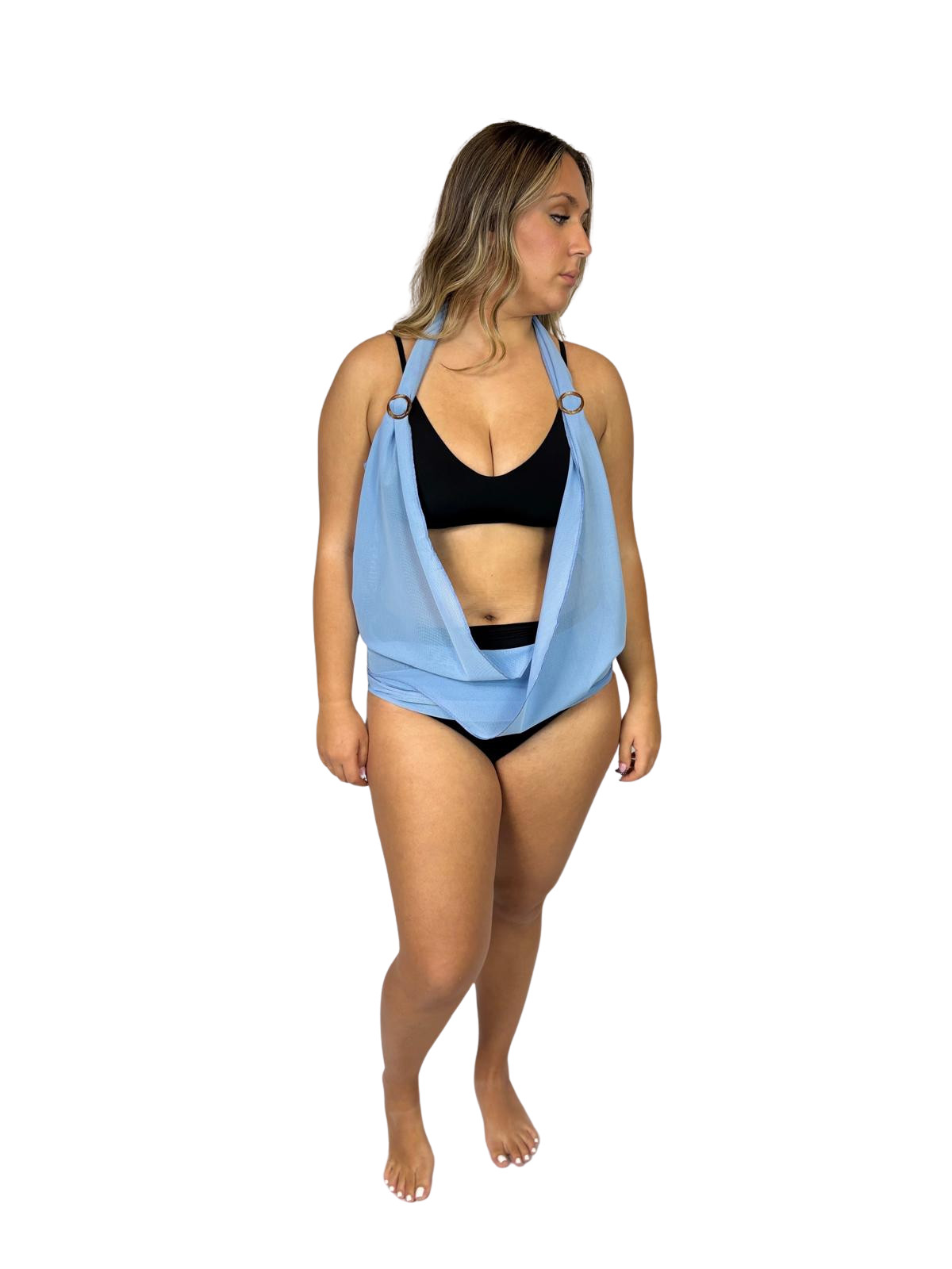inkaWrap by Inka Resort: MULTIFUNCTIONAL SWIM COVER UP – GREY – Size 1: XS/L