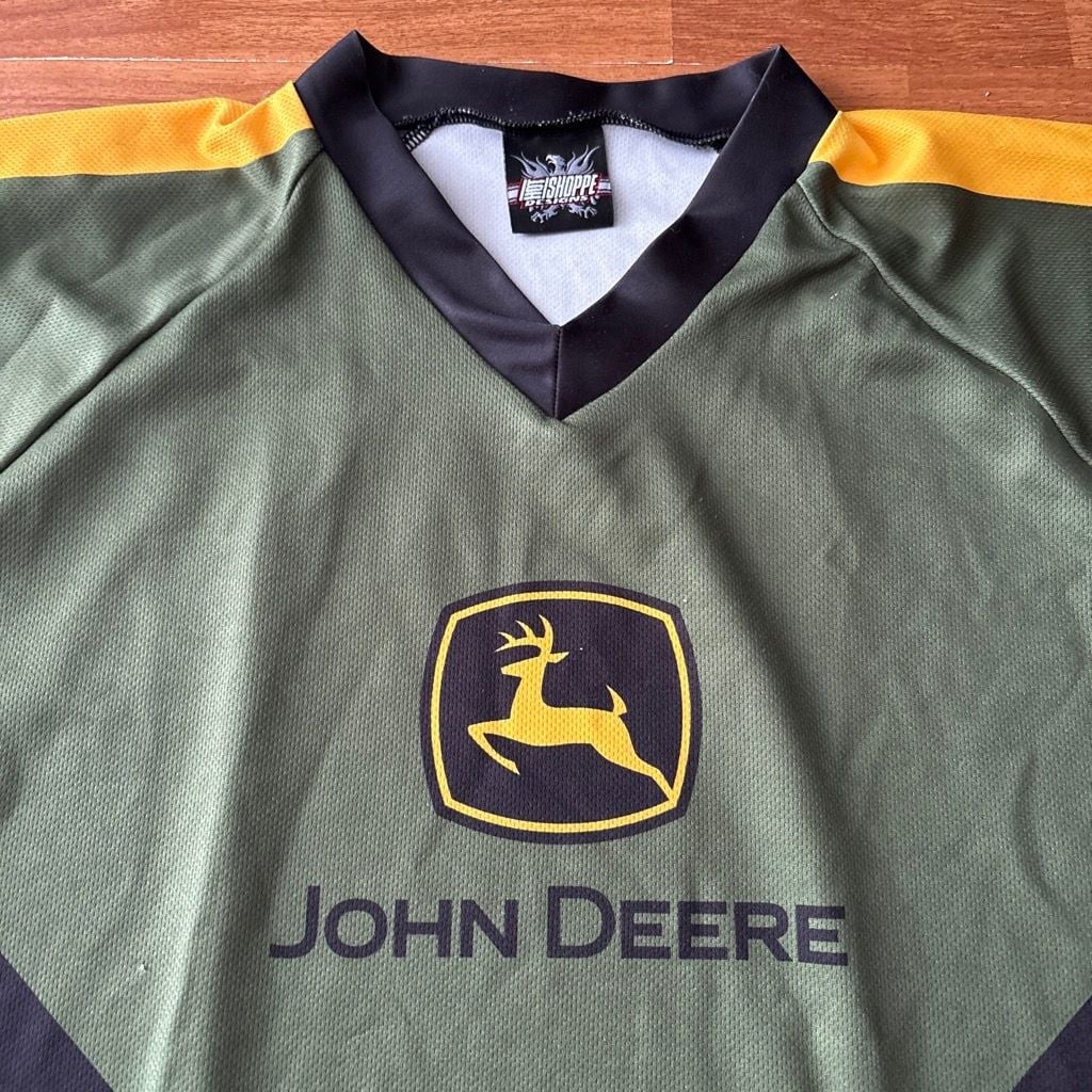 John Deere Gator Utility Vehicles Motocross Jersey Long Sleeve Shirt