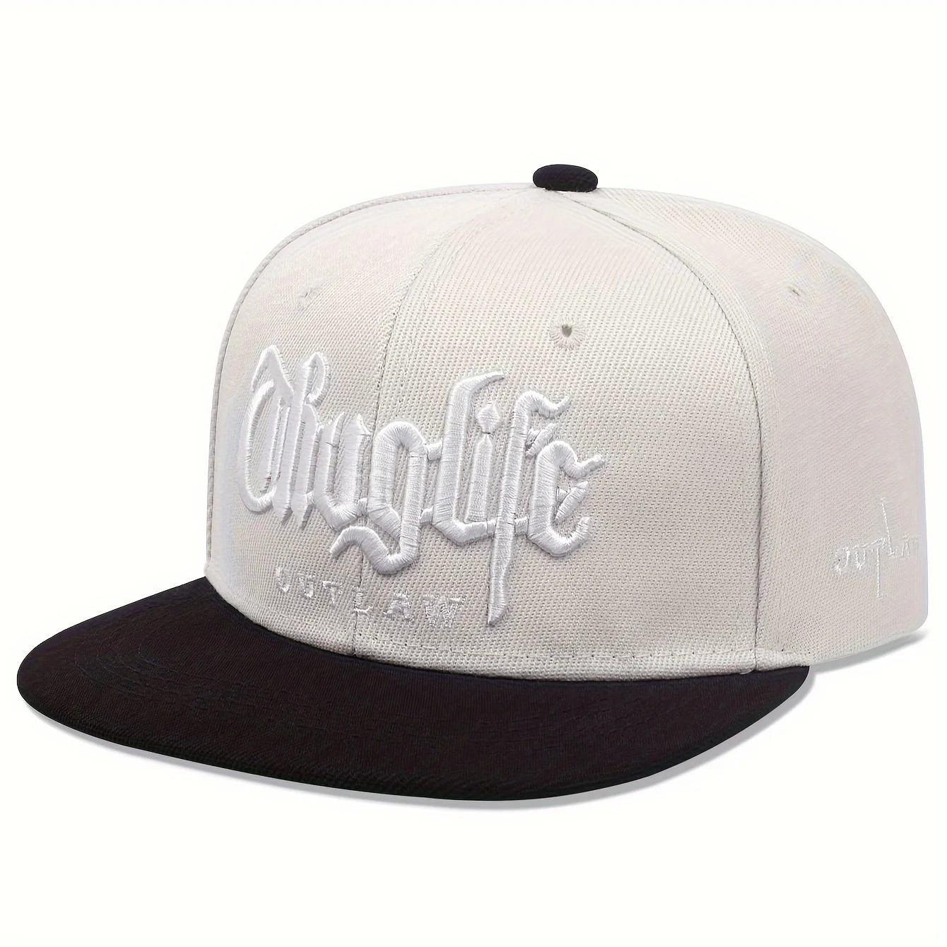 2Pac Thug Life Baseball Cap Hat Tupac Shakur Outlaw Rap Flat Brim Snapback
