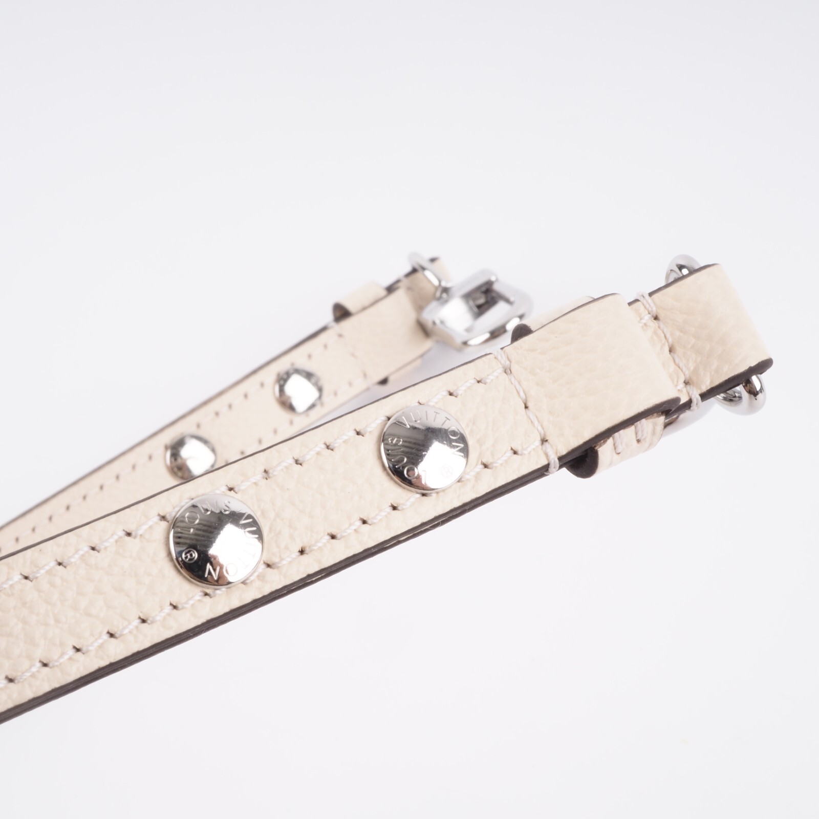 LOUIS VUITTON leather shoulder strap for Marellini or other models adjustable