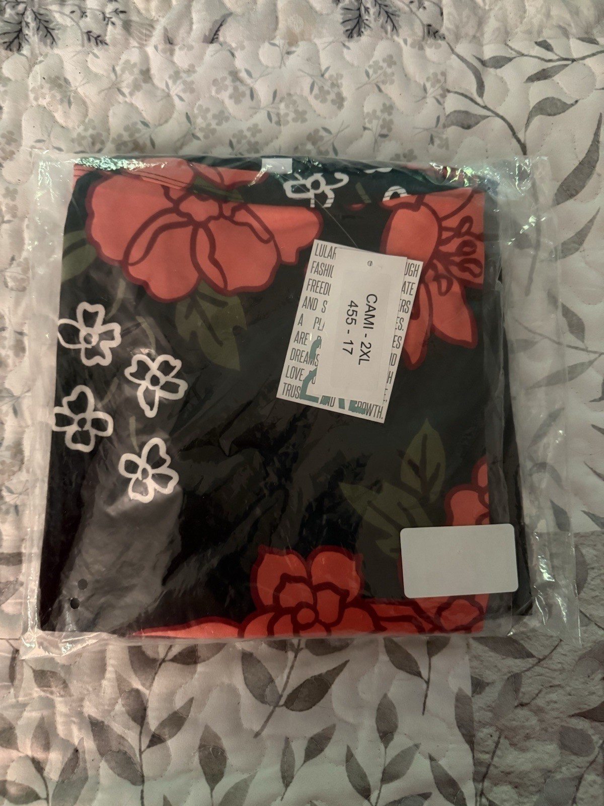 Lularoe Cami Size 2XL New With Tags Sleeveless Top