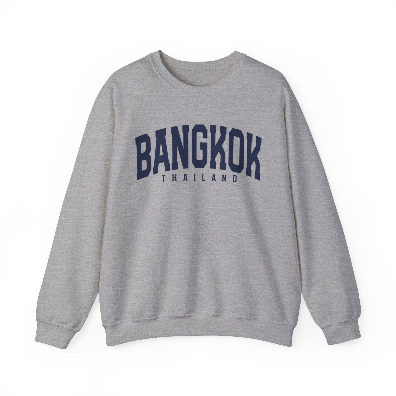 Bangkok Thailand Sweatshirt Gifts Crew Neck Long Pullover Shirt Men Unisex