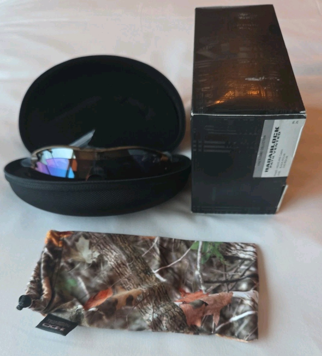 NEW Oakley RadarLock Path Sunglasses OO9181-26 Woodland Camo/Black Iridium, G30
