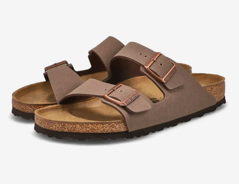 Birkenstock Arizona Mocha Birkibuc Soft Footbed Sandals Unisex Shoes EU SZ 37-45