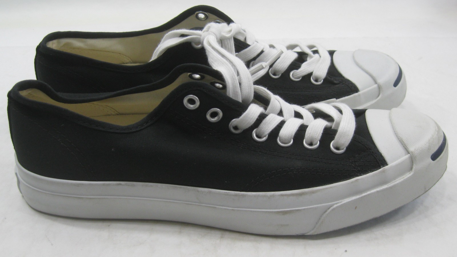 1Q699 Converse JACK Sneakers In BLACK Men size 9/9.5